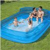 Image 1 : H2OGO Family Lounge Pool with Seats 10ft