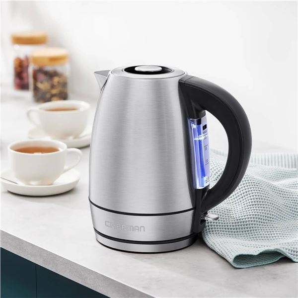Chefman 1.8L Stainless Steel Kettle