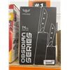 Image 2 : Haugo Obsidian Series 14 Pc Knife Set New