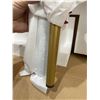 Image 3 : Round Side Table With Gold Metal Legs 51cm