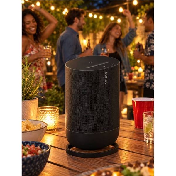 Sonos Move 2 Wireless Smart Speaker Black