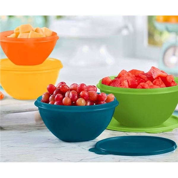 Tupperware Wonderlier 4-Bowl Set 8-Piece
