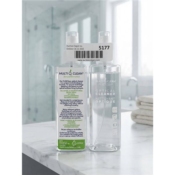 Multi Clean Optical Cleaner 230ml 2 Bottles