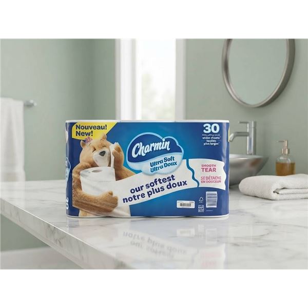 Charmin Ultra Soft Toilet Paper 30 Rolls