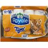 Image 2 : Royale Tiger Towel 12-Roll Club Pack