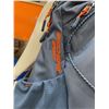 Image 3 : Skechers Sport Blue Backpack With Orange Trim