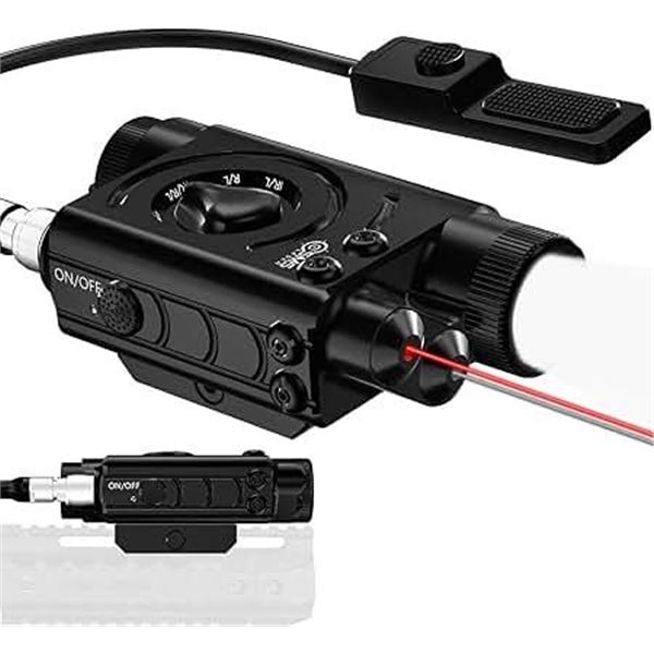 SMS Laser LED Flashlight Laser Sight 3000mAh