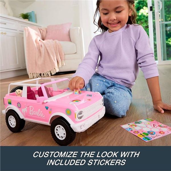 Barbie Ford Bronco RC Car With 2 Dolls