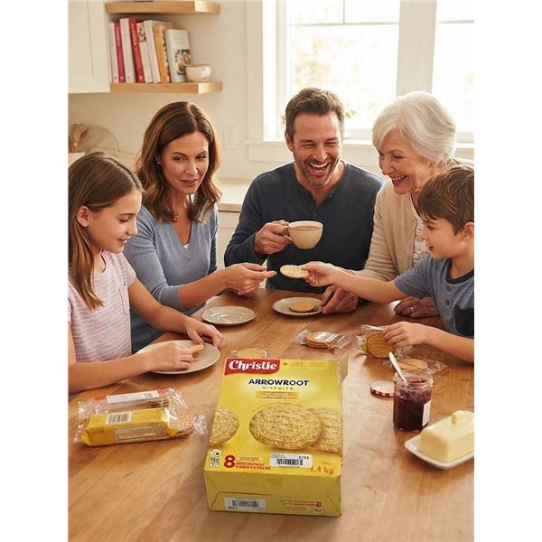 Christie Arrowroot Biscuits 1.4 kg 8 Packs