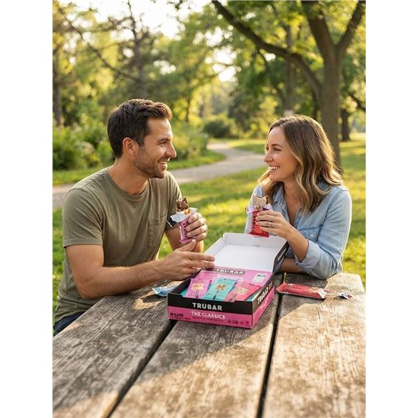 TRUBAR Plant Based Protein Bars 18 Pack