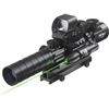 Image 1 : Pinty Rifle Scope 3-9x32 Red Dot Laser Combo
