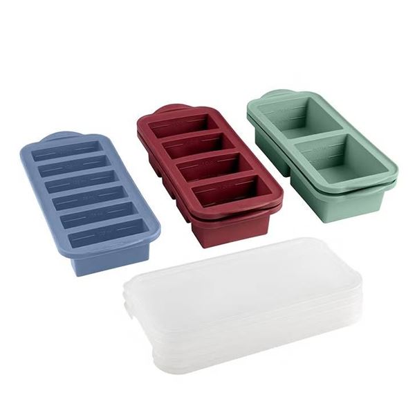 Trudeau Silicone Ice Pop Moulds Set Of 3