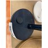 Image 4 : Lumena Table Fans Black and White Pair