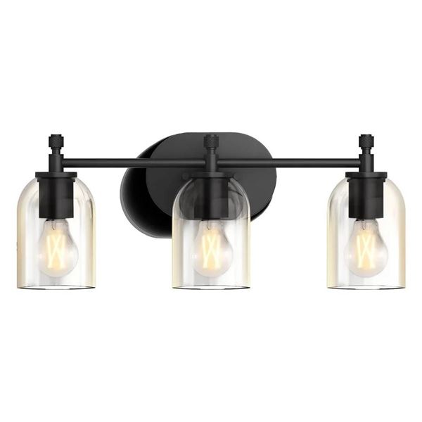 Kohler Orime 3-Light Wall Sconce Matte Black