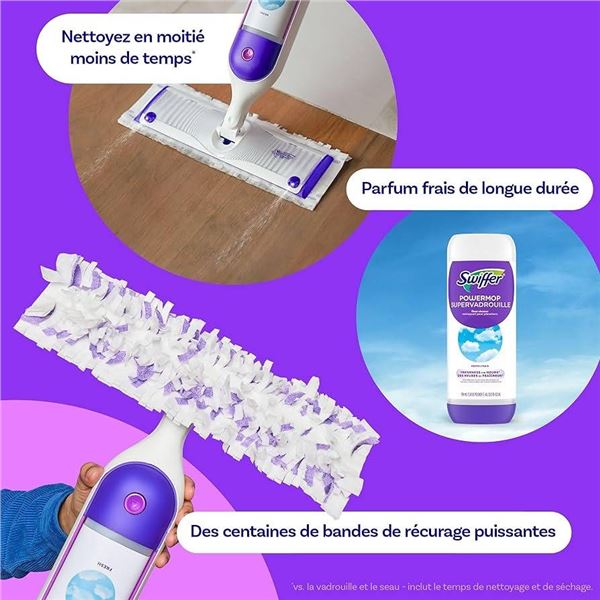 Swiffer PowerMop Super Mop Refill Bundle Pack