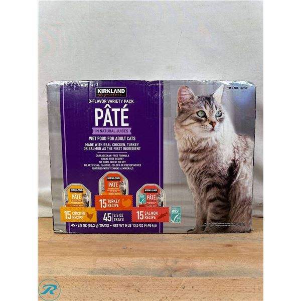 Kirkland Cat PÃ¢tÃ© 45 x 99.2g Variety Pack