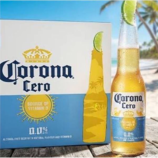 Corona Cero Non-Alcoholic Beer 24x330ml