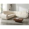 Image 1 : Primo Cascade BEV Cream Recliner Sectional 5 Piece