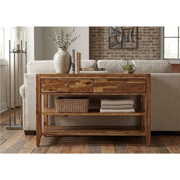 Jofran Beacon Street Sofa Table Natural Grey, SKU 1649-4