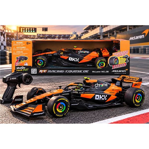 Maisto RC McLaren MCL38 Formula 1 Car 1:10