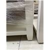 Image 8 : White Wood Side Table With Shelf