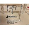 Image 10 : Jofran Grace Natural Club Chair Brass Nailhead
