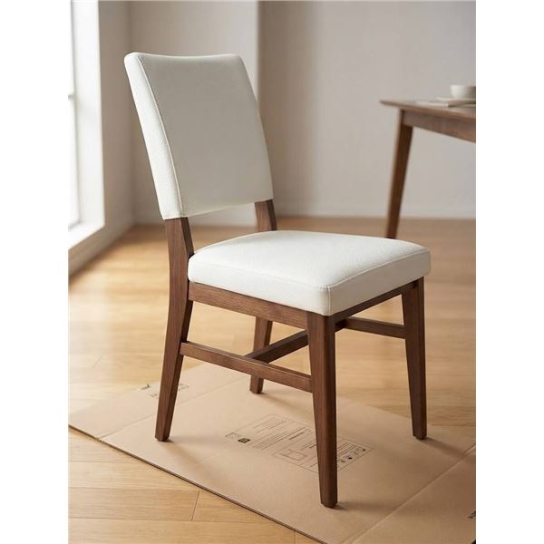 Winners Walnut Dining Chair LOT OF 6 CHAIRS