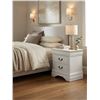 Image 1 : Avenza White Two Drawer Night Stand