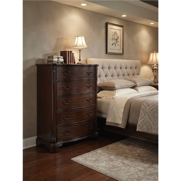 JH Furniture 5-Drawer Chest, Wood, ST600CH