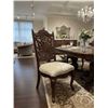 Image 1 : Salina Cherry Dining Chair, Ornate Backrest