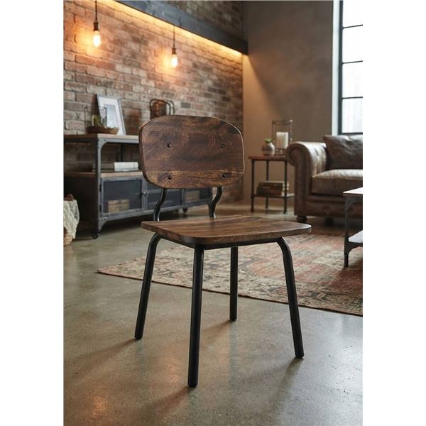 Jofran Nature's Edge Light Chestnut Chairs, 4