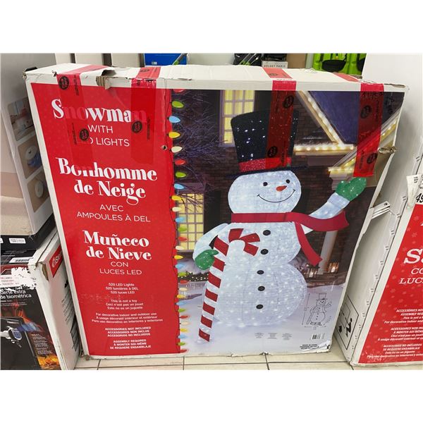 9 Ft LED Snowman Outdoor Decoration