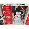 Image 1 : 9 Ft LED Snowman Outdoor Decoration