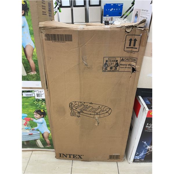 Intex Inflatable Boat With Oars