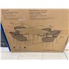 Image 2 : Allen + roth 7-Piece Dining Set, White Finish