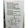 Image 2 : Whalen Regent Adjustable Leather Bar Stool