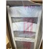 Image 6 : Jofran Ladderback 2pc Stool Set, Vintage White SKU: 1706-BS401KD