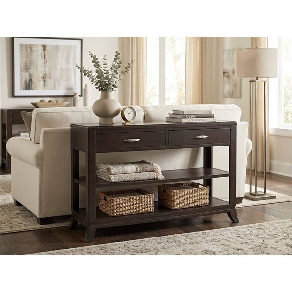 Jofran Sofa Table Merlot Finish, 1687-4