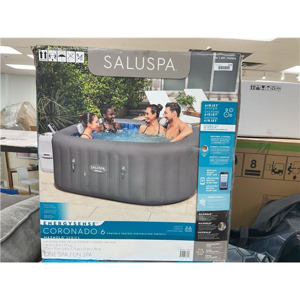 Saluspa Coronado 6 Portable Inflatable Spa