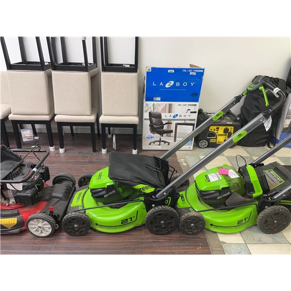 Greenworks Pro 80V 21" Self-Propelled Lawn Mowers