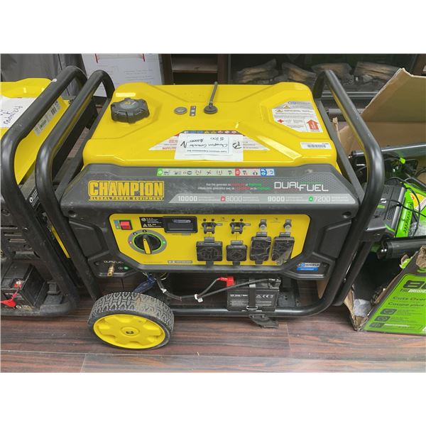 Champion 10000W Dual Fuel Portable Generator