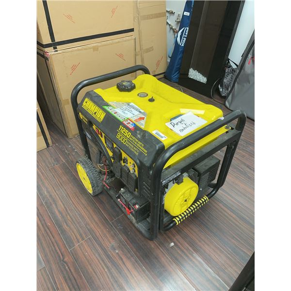 Champion Generator 11250/9000W Gas, Wireless Start