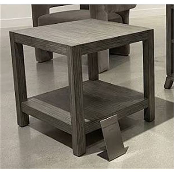 1890-7 Chairside Table Platinum Wire Finish