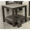 Image 1 : 1890-7 Chairside Table Platinum Wire Finish