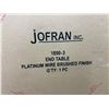 Image 2 : Jofran End Table Platinum Wire Brushed Finish