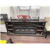 Image 2 : Electric Fireplace Entertainment Console Unit