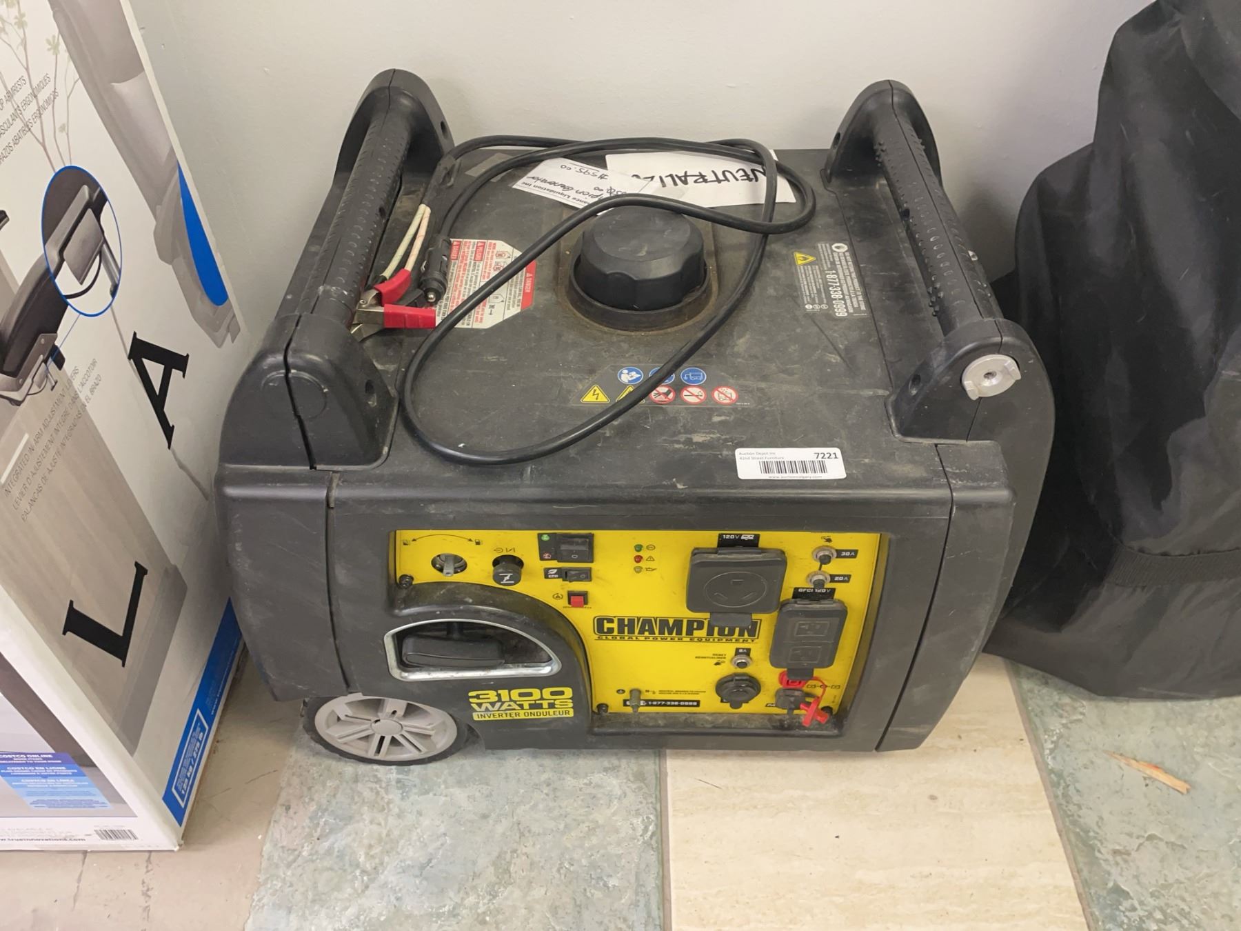 Champion 3100 Watt Inverter Generator - A D Auction Depot Inc.