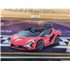 Image 3 : Lamborghini Sian FKP 37 Red Electric Ride-On Car