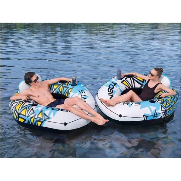 Tobin Sports Whitewater Rush River Tubes, 2-Pack
