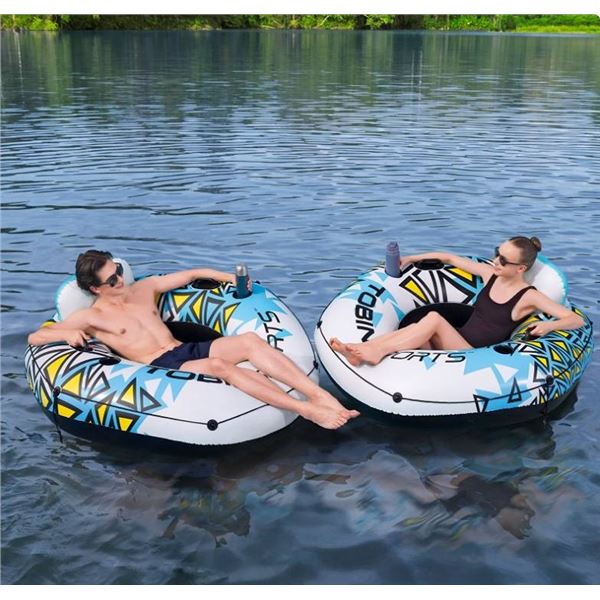 Tobin Sports Whitewater Rush River Tubes, 2-Pack